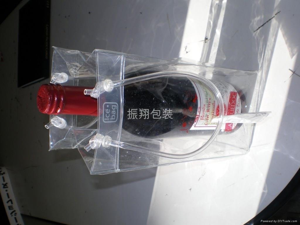 PVC红葡萄酒礼品袋 2