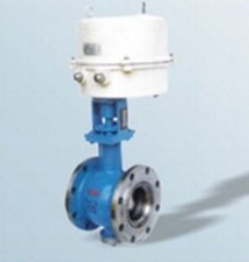 Electric Vee Control Ball Valve