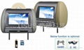 7" Headrest DVD Player 1