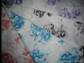 T/C fabric with hand spray design  1