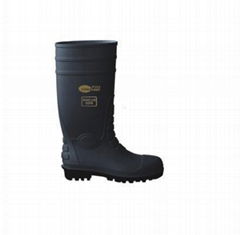 pvc safety boots