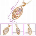 Imitation jewelry.Brass Gold-Plated Pendant 1