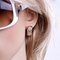 Imitation jewelry.Brass Gold-Plated Earring  3