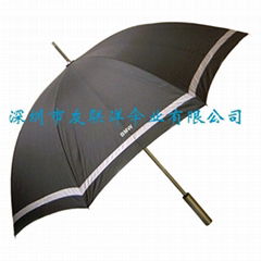 30"*8K Automatic Opening Fibre Frame Golf Umbrella