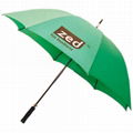 30"*8k Automatic Opening Twin Ribs Golf Umbrella  3