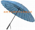 30"*16K Automatic Opening Fibre Frame Golf Umbrella  2