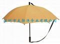 Automatic Opening Fibre Frame stick Umbrella  4