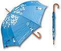 Automatic Opening wooden Frame stick Umbrella  1