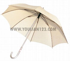 Automatic Opening aluminum shaft stick Umbrella 