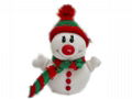 plush chrismas toy-snowman 1