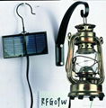 Solar garden wall lamp