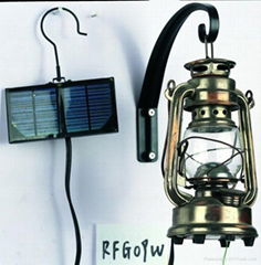 Solar garden wall lamp