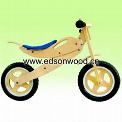 wooden kids bike