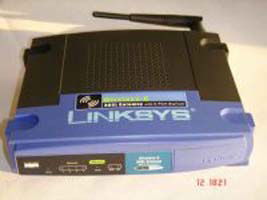 Linksys Wireless Router with ADSL Modem 