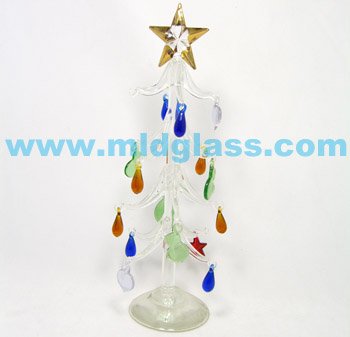 Glass Christmas Trees 2