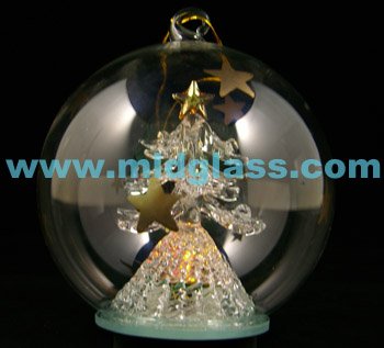 Glass Christmas Trees 5