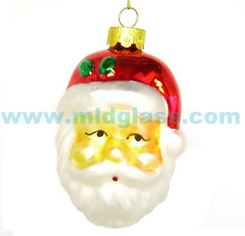 Glass Santa Claus