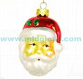 Glass Santa Claus 1