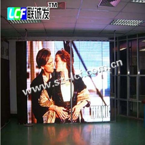 P7.62mm indoor full color Led video display