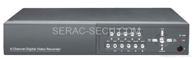 4ch MPEG-4 DVR with Network&VGA&USB port