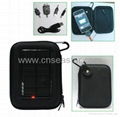 solar charger bag for iphone ipod,mp3 mp4 and mobile phone