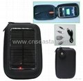 solar charger bag for iphone ipod,mp3 mp4 and mobile phone 2