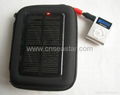 solar charger bag for iphone ipod,mp3 mp4 and mobile phone 5