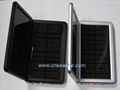 Solar charger for IPOD mobile phone and media player with LED light 3