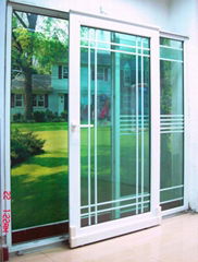 PVC tilt sliding door