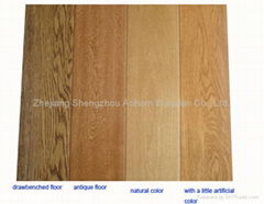 antique solid wood floor/tiles