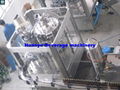 Beer washing, filling and capping machine 