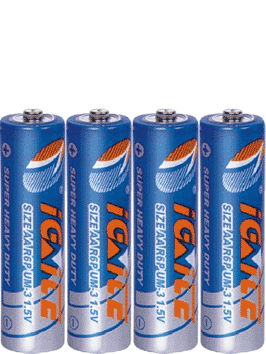 AA zinc chloride battery-PVC 2