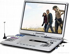 16inch large screen portable dvd player 