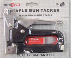 Staple gun tacker