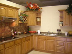 wooden kitchen cabinets