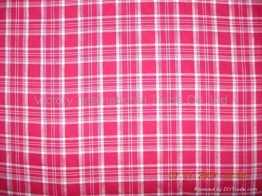 Cotton Yarn-Dyed Fabric with Spandex