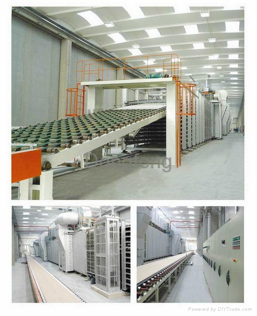 plasterboard machine with skillful technicians 3