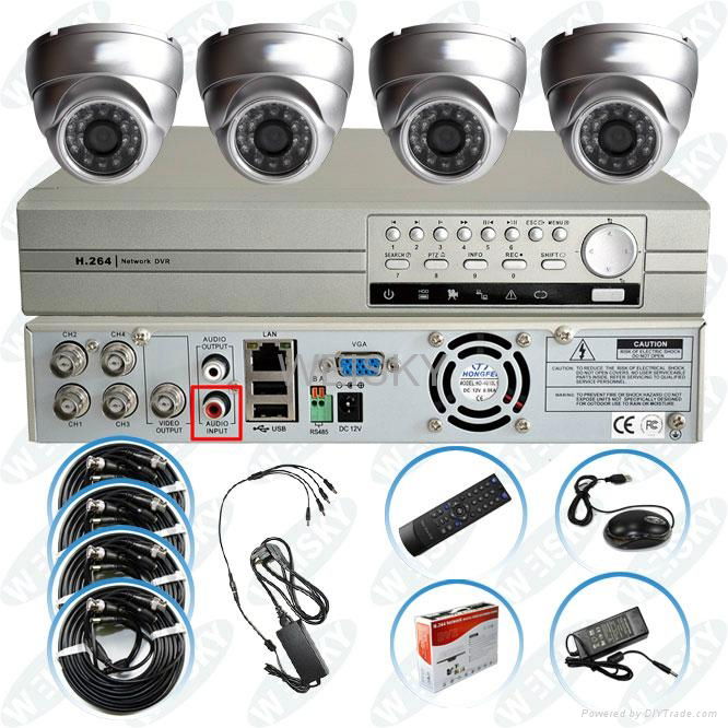 CCTV 4CH DVR Kits 2