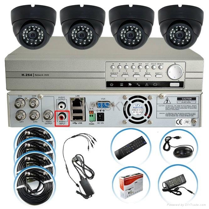 CCTV 4CH DVR Kits 3