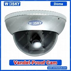 CCTV Vandalproof Metal Dome Camera 