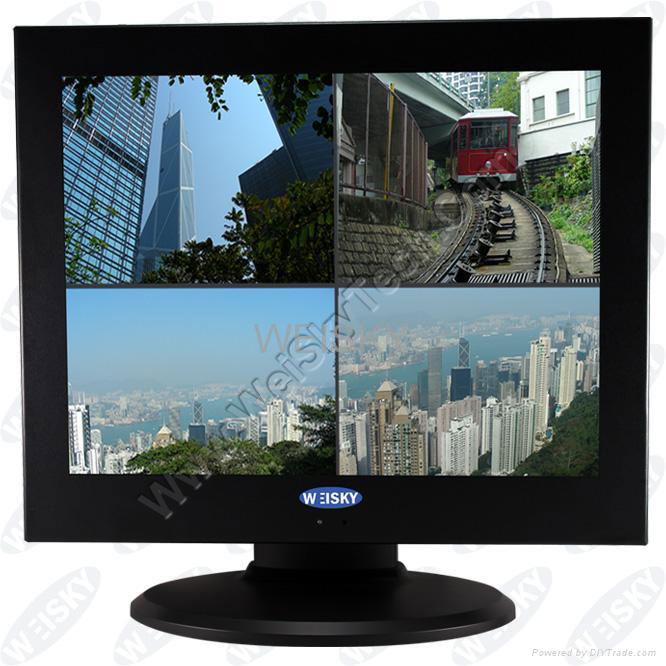 CCTV standalone DVR with 15" Monitor