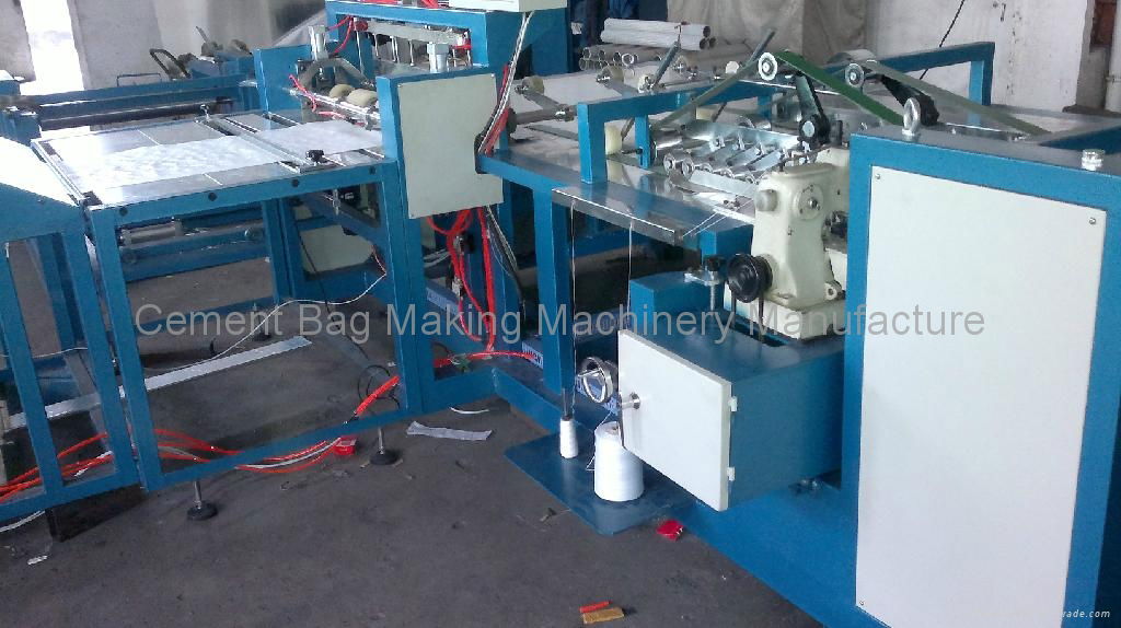 Auto bag cutting and sewing machine 3
