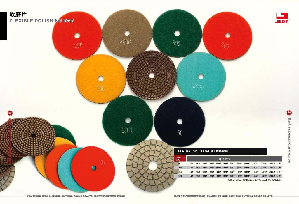 diamond polishing pads for stone 