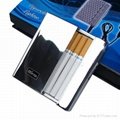 rechargeable electric cigarette case lighter