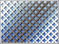 Perforated metal sheet