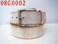 Genuine leather belt