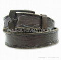 Genuine leather belt 1