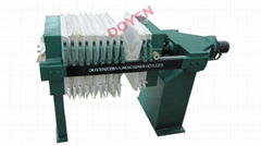 Manual and mechanical filter press