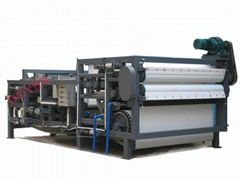 Environmental belt filter press