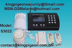 King Pigeon-GSM Sistema de Alarmas(Nueva, con Programador de PC),S3022